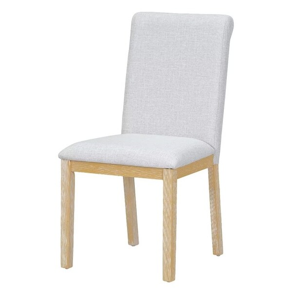 Extendable Dining Table Set,with Removable Leaf and Upholstered Chairs