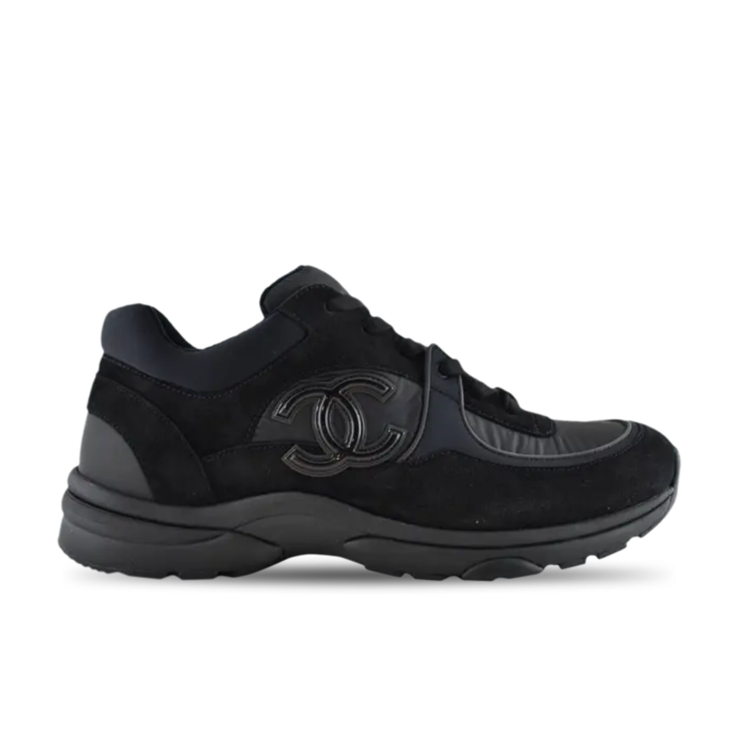Chanel Cc Black Sneaker