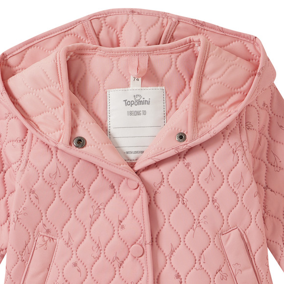 Topomini Baby Jacke mit Wellensteppung