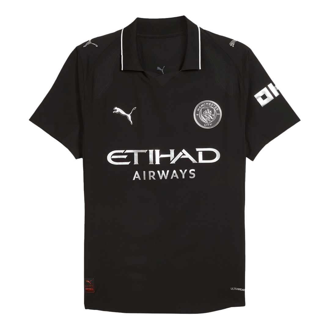REIJNDERS #4 Manchester City Away Player Version Jersey 2025/26