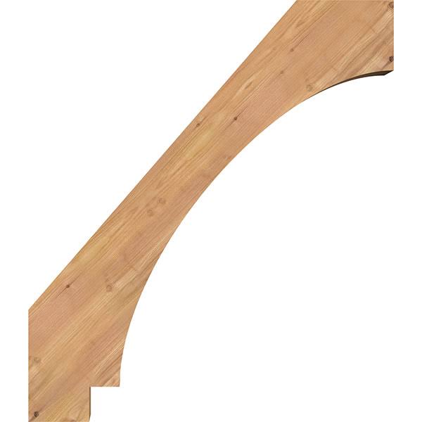 5 1/2x22W x 26x22D x 30x22H Imperial Smooth Brace, Western Red Cedar