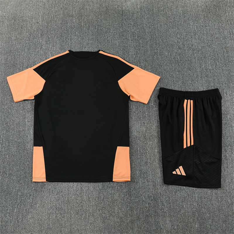 Arsenal 26/27 Short Sleeves Training Suit-Black 4