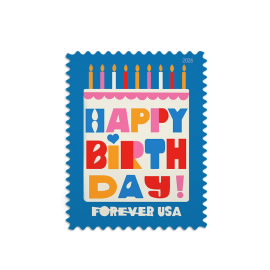 Happy Birthday Stamps - USPS