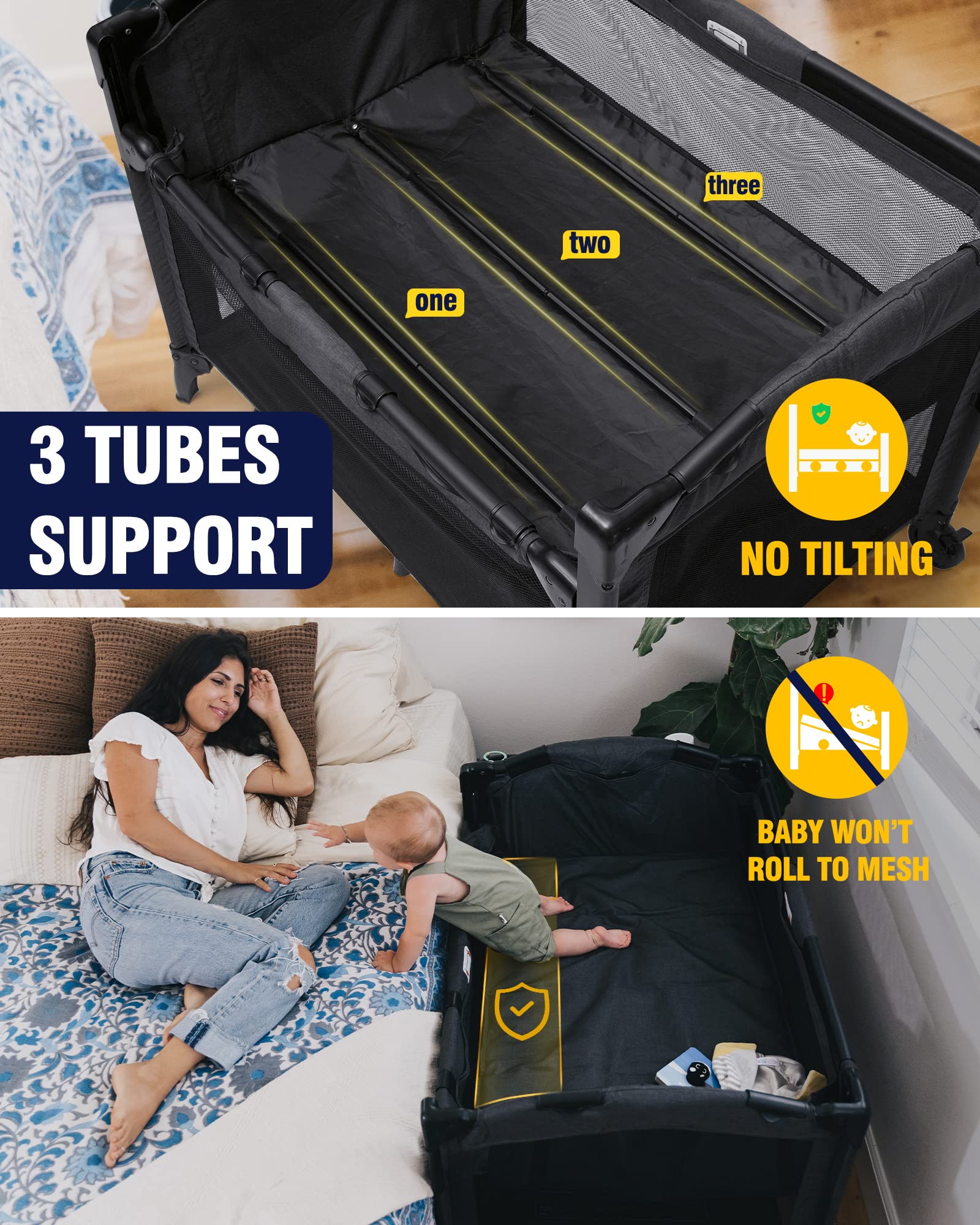Bassinet Bedside Sleeper Functions Changing