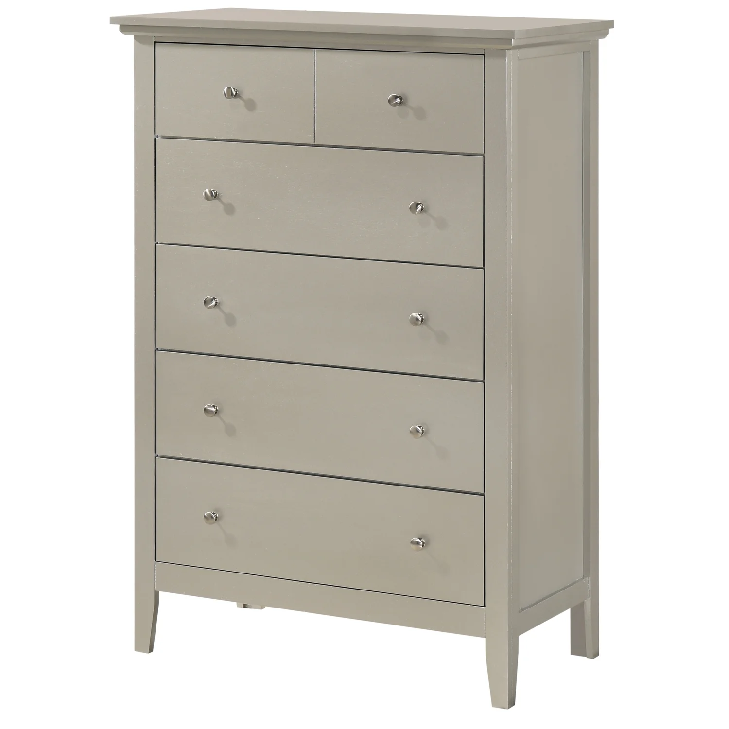 LYKE Home Chest , Silver Champagne