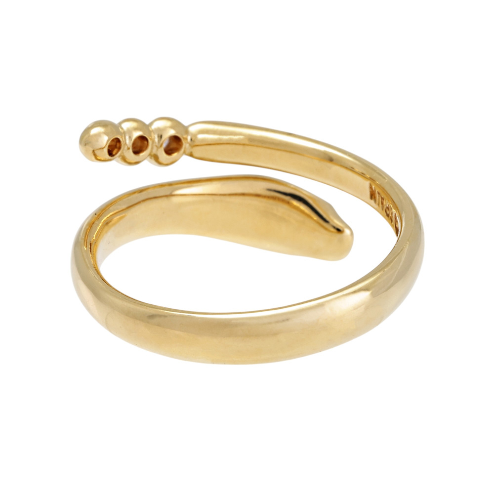 Tiffany & Co. Elsa Peretti Ring 18K Yellow Gold Diamond 60088559
