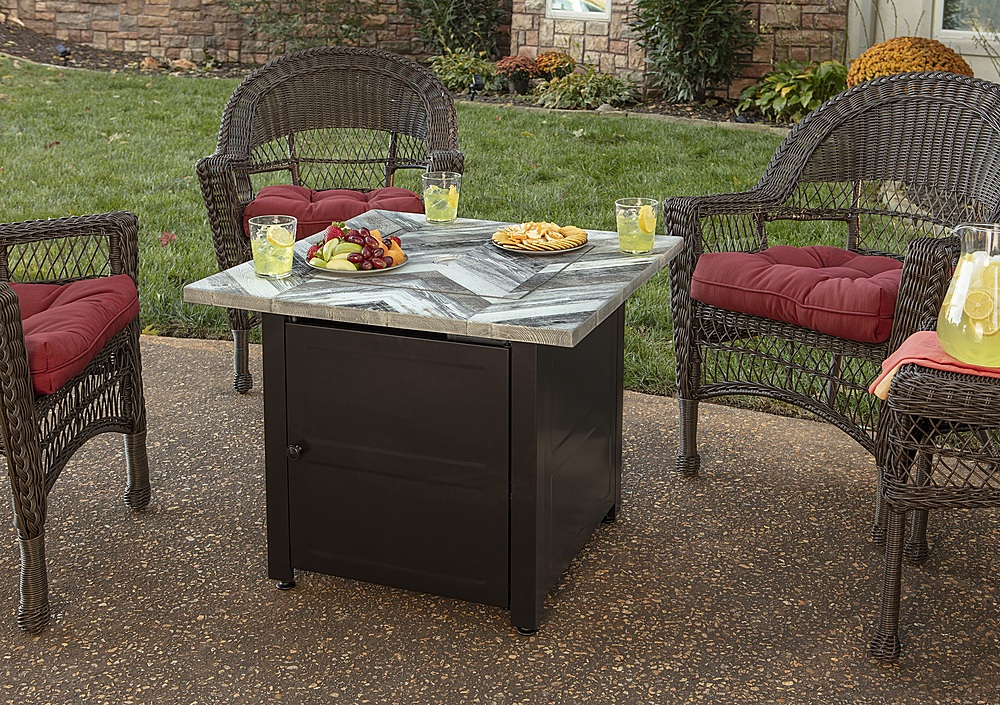 Mr. Bar-B-Q - Duval Fire Pit - Black