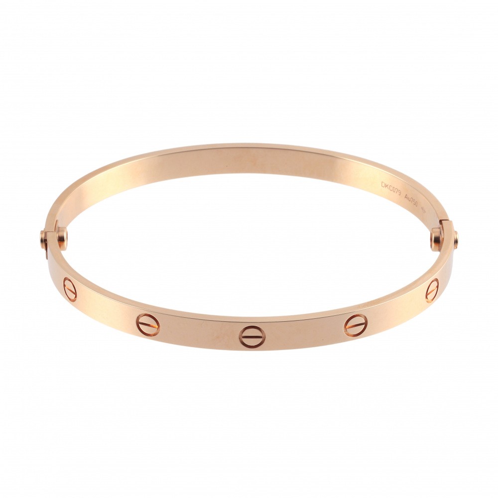 Cartier Love Bracelet 18K Rose Gold