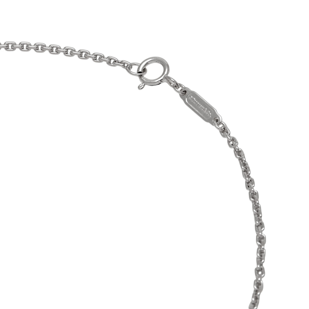 Tiffany & Co. Tiffany T One Circle Necklace 18K White Gold Diamond 68172268