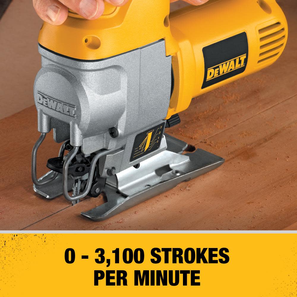 DEWALT HEAVY-DUTY COMPACT JIG SAW KIT (DW317K);