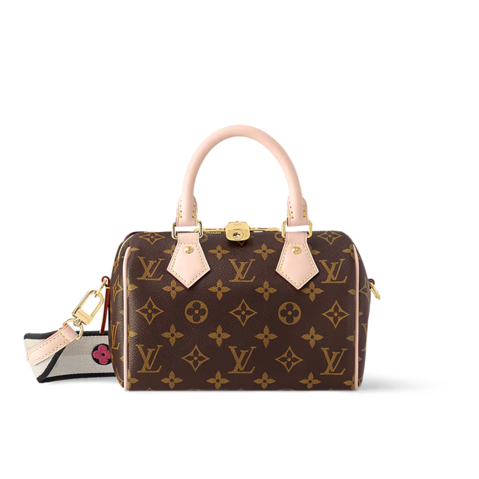 Louis Vuitton Speedy Bandouliere 20 Fuchsia 20cm M46234