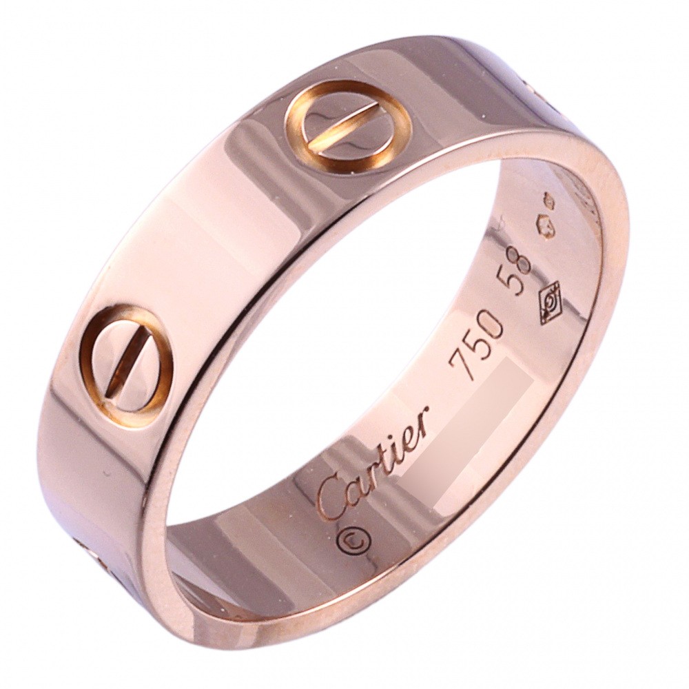 Cartier Love Ring 18K Rose Gold