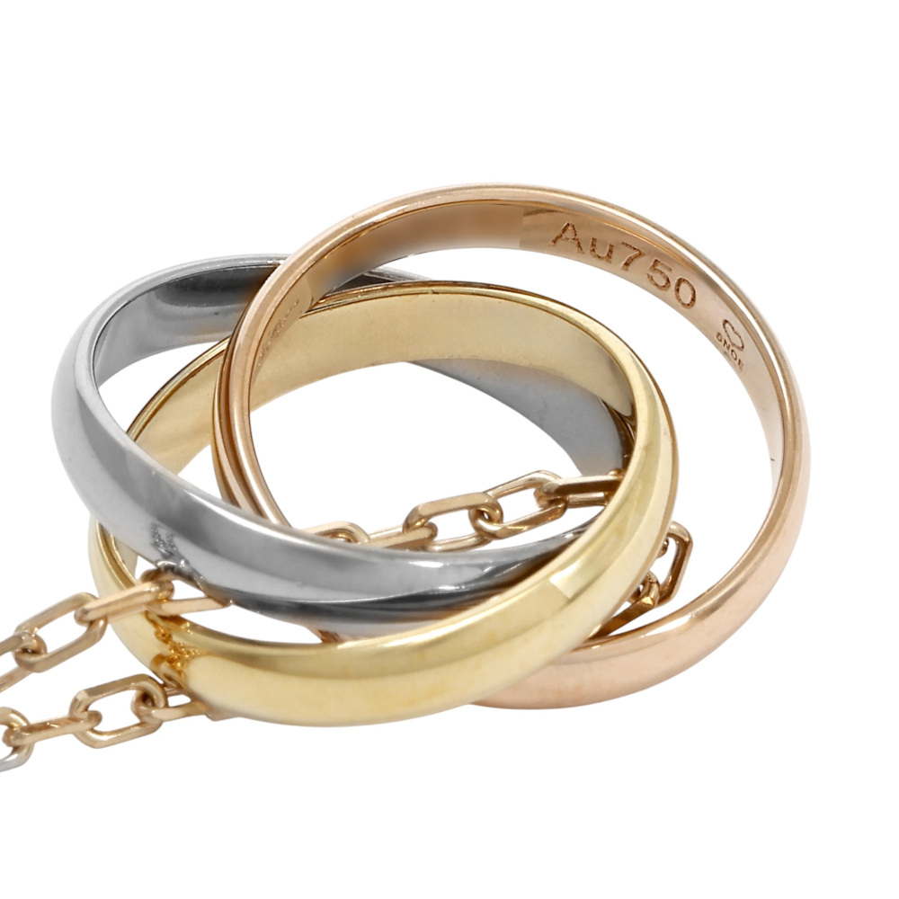Cartier Trinity Necklace Tri-Gold B7224574