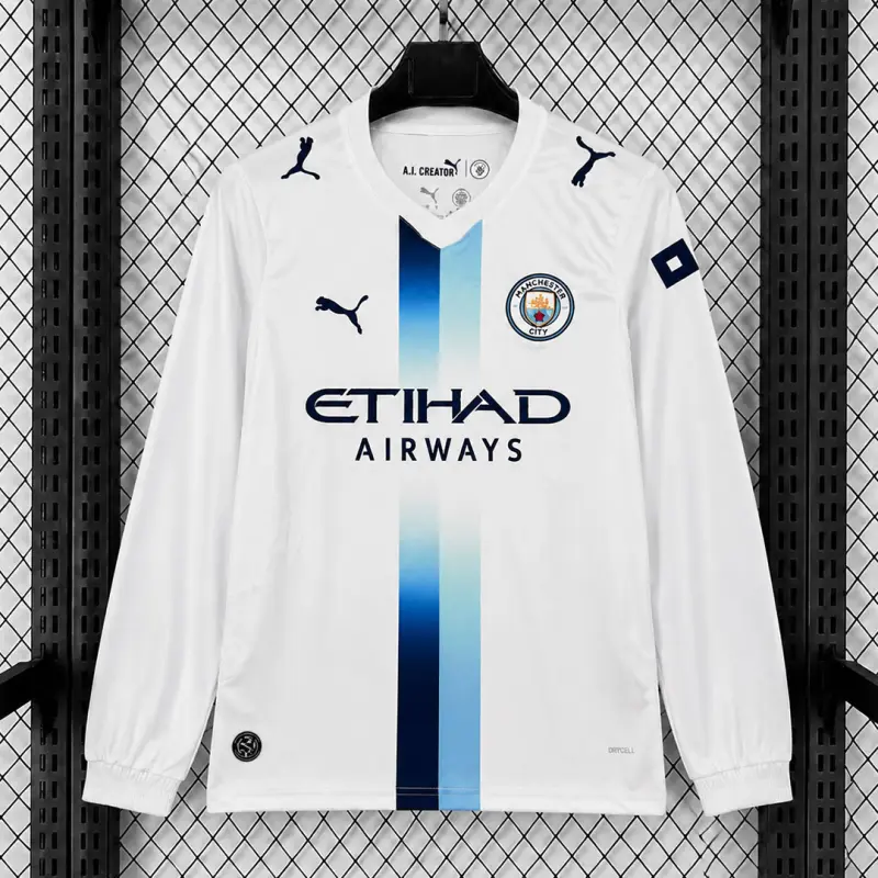 Manchester City 2026/27 Third Jersey S-XXL Fan Version Long Sleeves