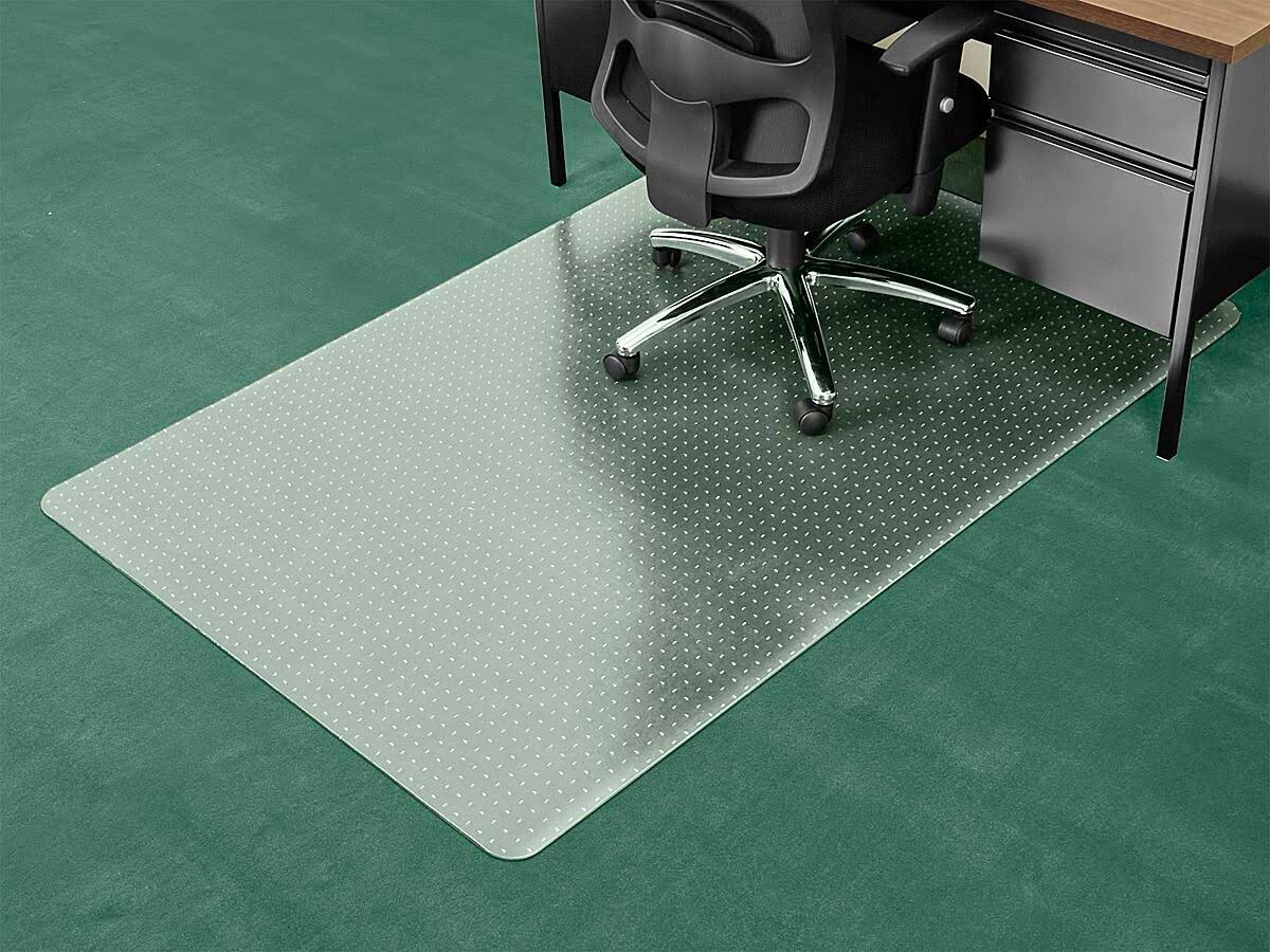 Carpet Chair Mat - No Lip, 48 x 72
