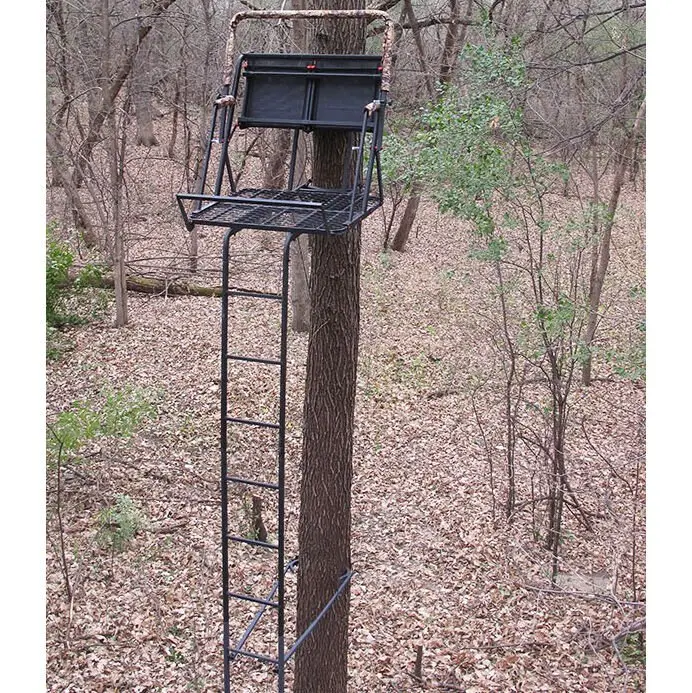 X-Stand Jayhawk 20-Inch Two-Person Tree Stand – Elevated Hunting Platform with Adjustable Height and Safety Harness Points