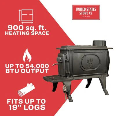 2026 900 Sq. Ft. EPA Exempt Cast Iron Stove