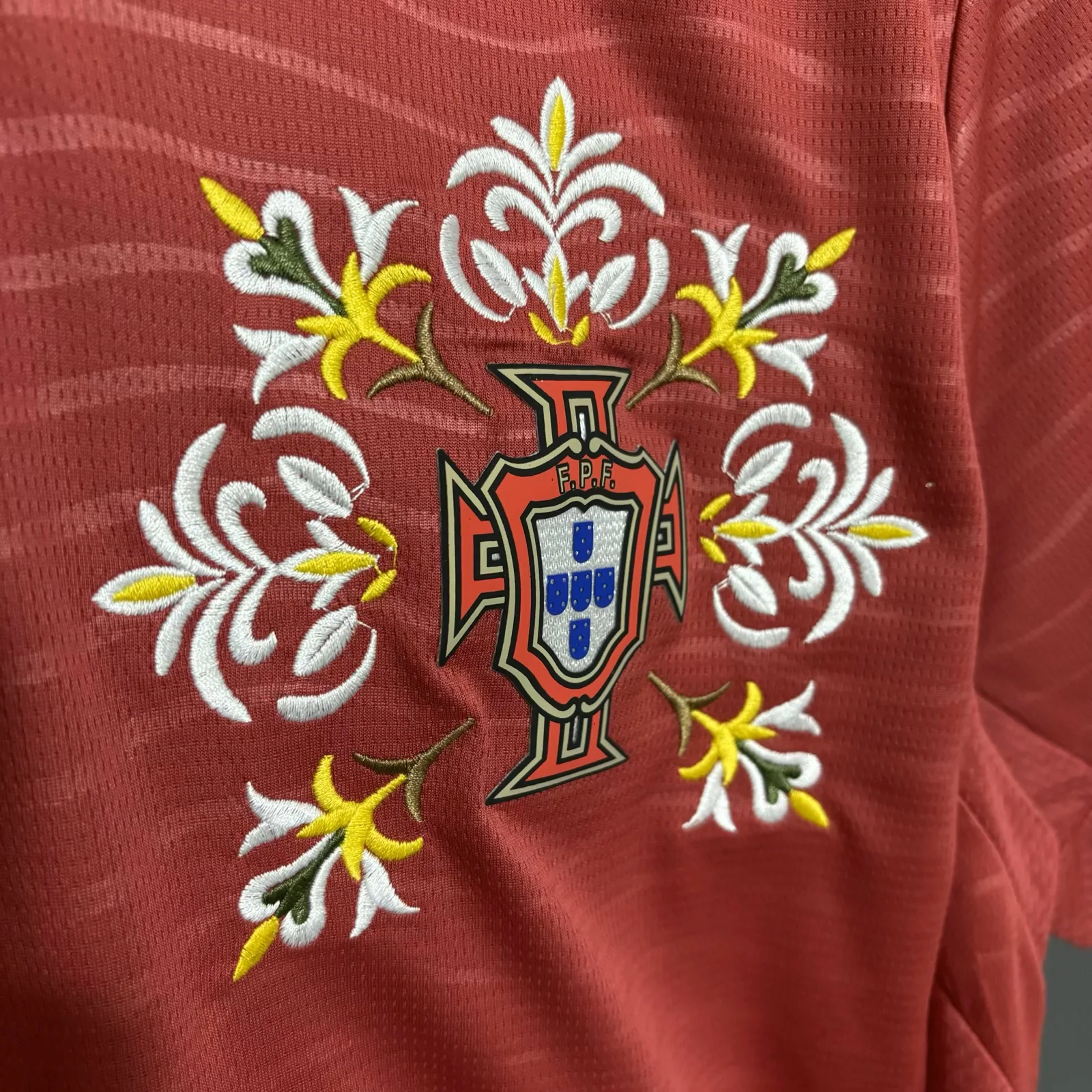 Portugal 2026 Home Embroidered Jersey S-XXL Fan Version 3