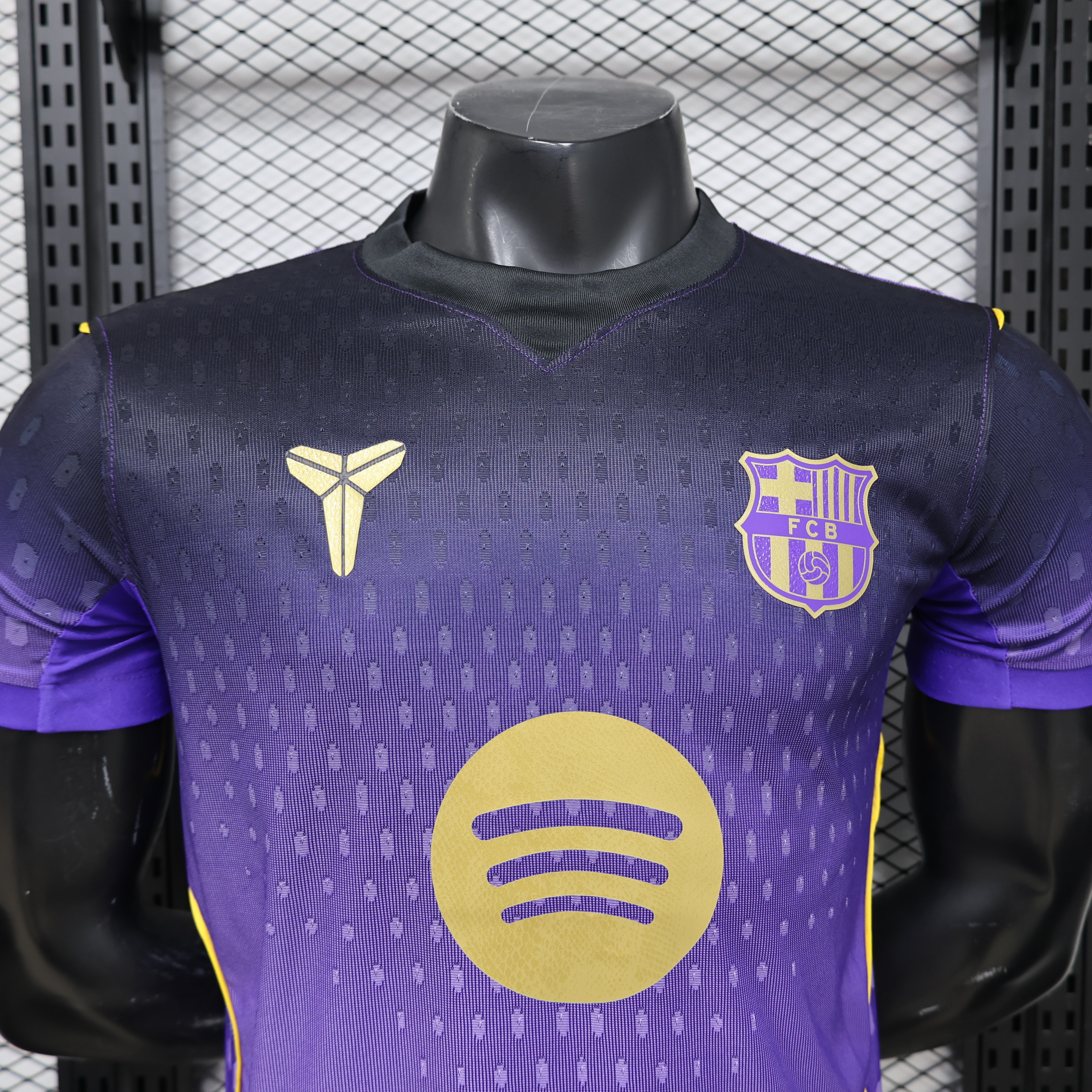 Player Version Barcelona 26/27 Purple Jersey S-XXL 5