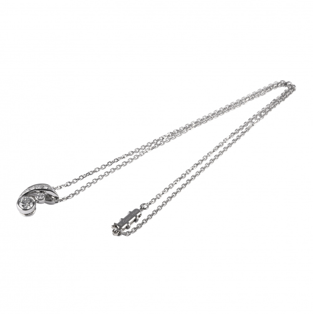 Cartier PT950 Necklace Platinum Diamond