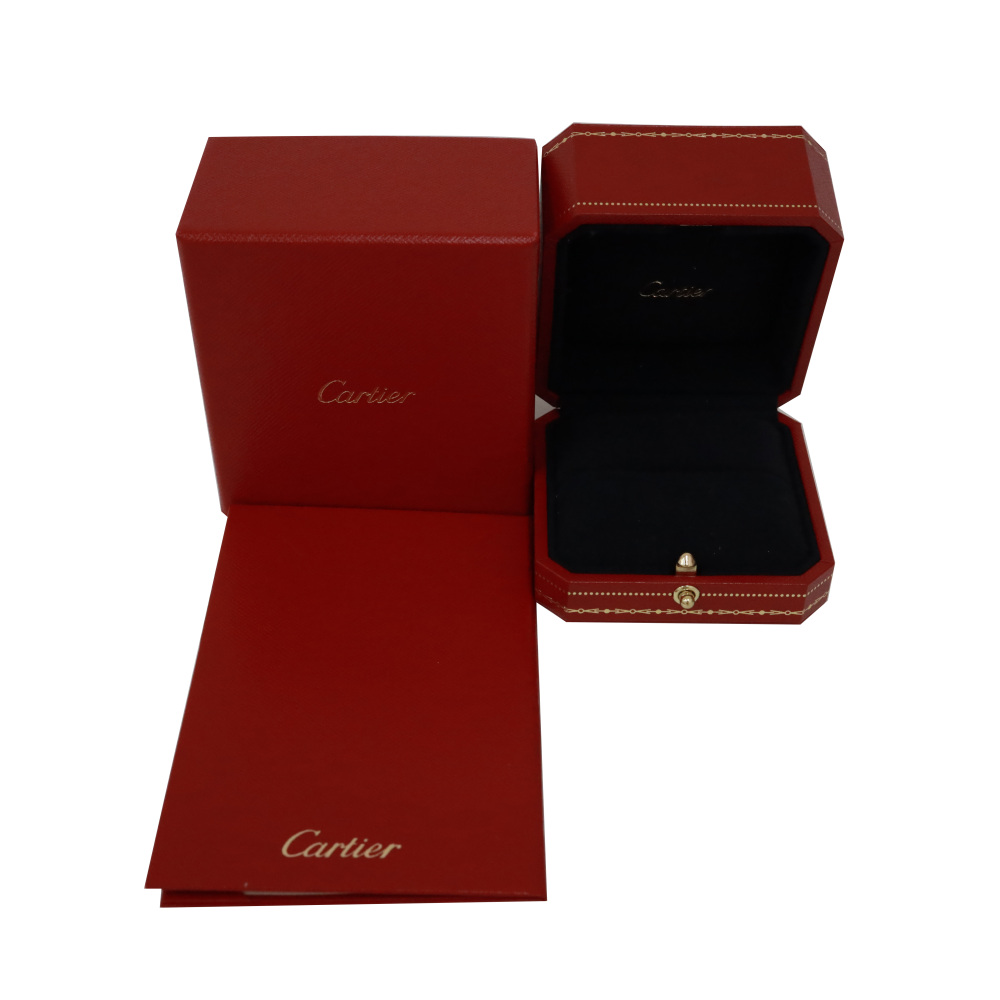 Cartier Tank Ring 18K White Gold Diamond B4060100