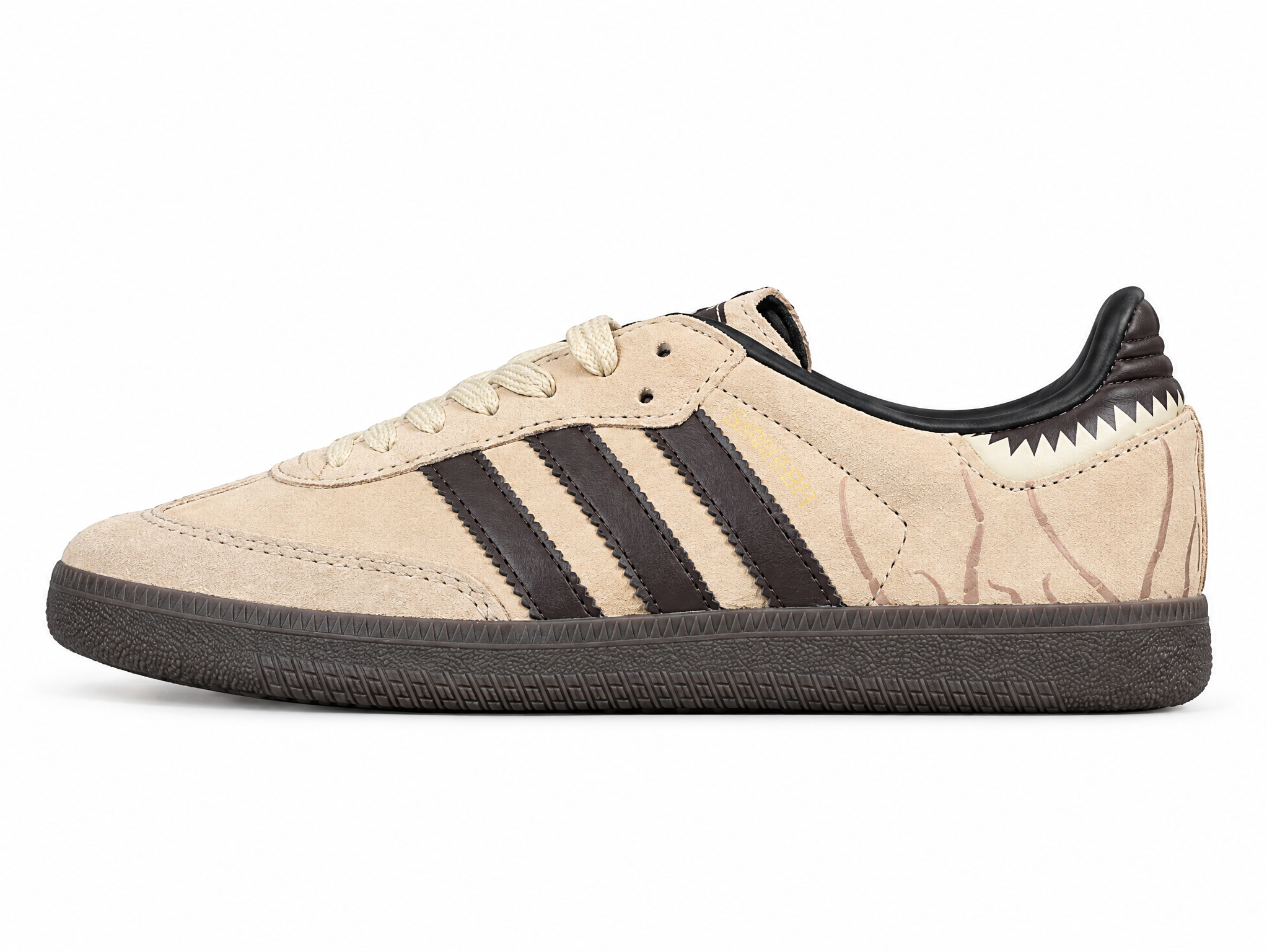Adidas Star Wars Samba Boba Fett Sarlacc Pit Savanna/Mineral Red/Core Black GX6806