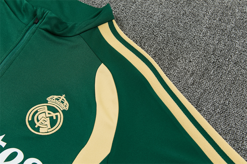 Adult / Kids 2627 Real Madrid Half Zipper Training Suit