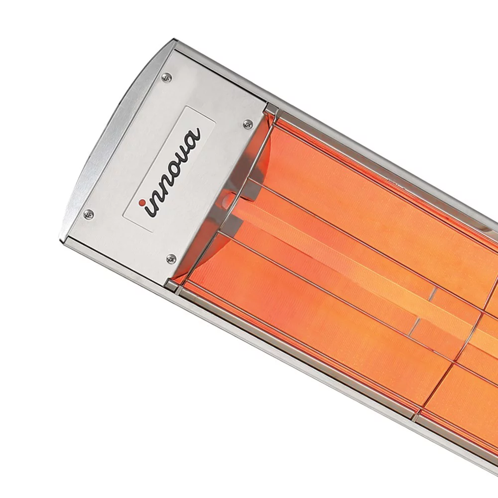 1500 Watt Electric Infrared Single Element Heater-Stainless Steel Finish-Stella Decorative Fascia Bailey Street Home 2573-Bel-4663290