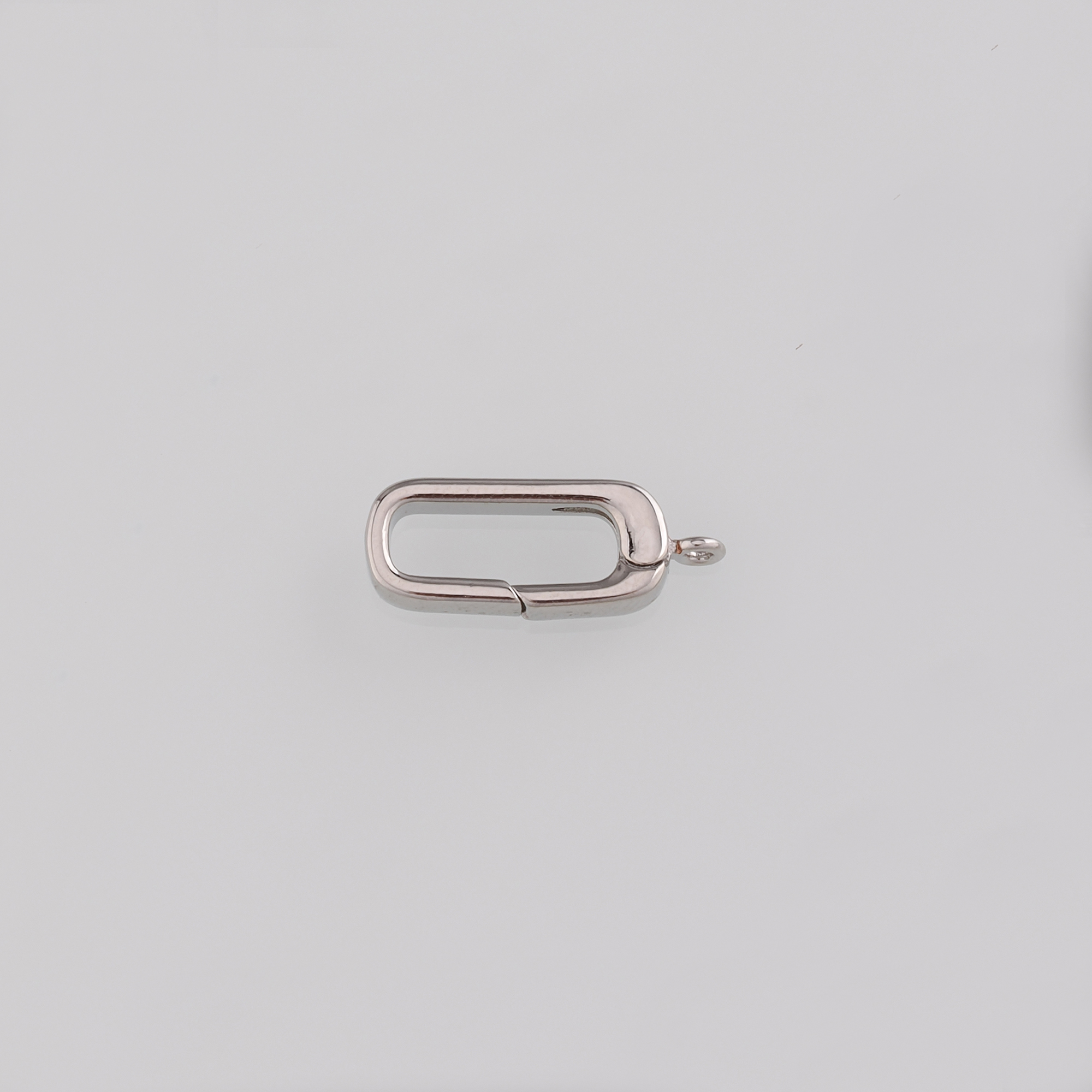 18K Gold Filled Oval Carabiner Clasp,Snap Buckle Bracelet Necklace for DIY Jewelry Finding Necklace Bracelet