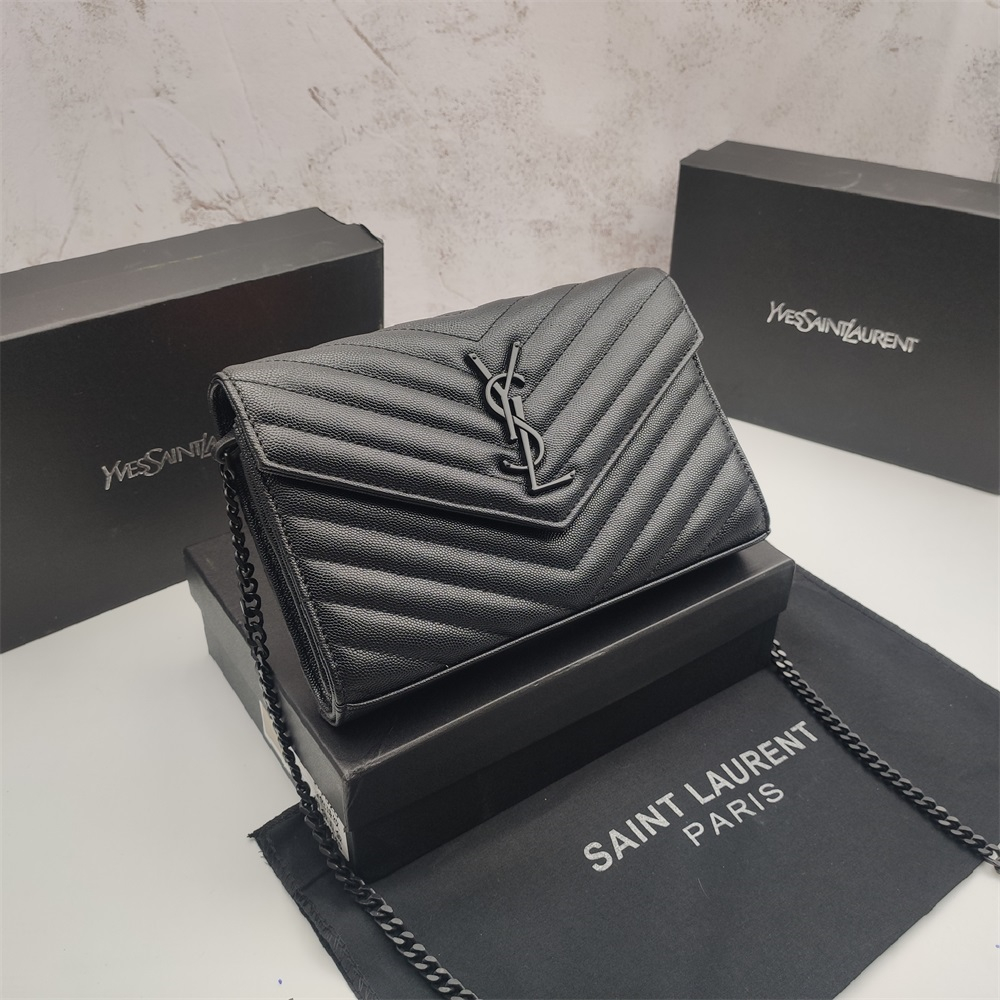 YSL Envelope Chain Purse Hangbag - cnluxepick