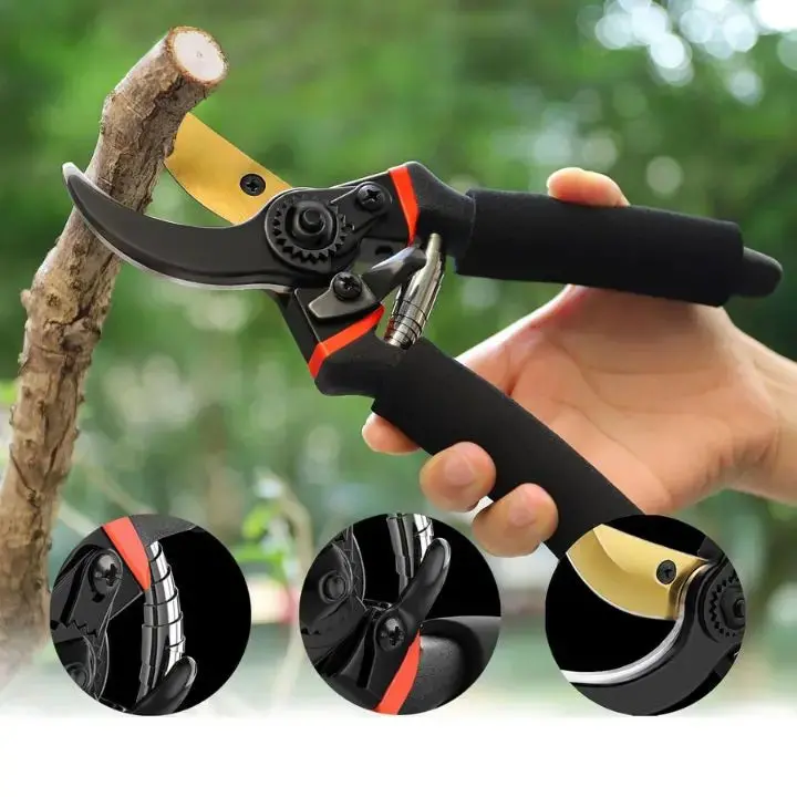 Professional Ergonomic Garden Shears – Precision-Sharp, All-Purpose Pruning Tool