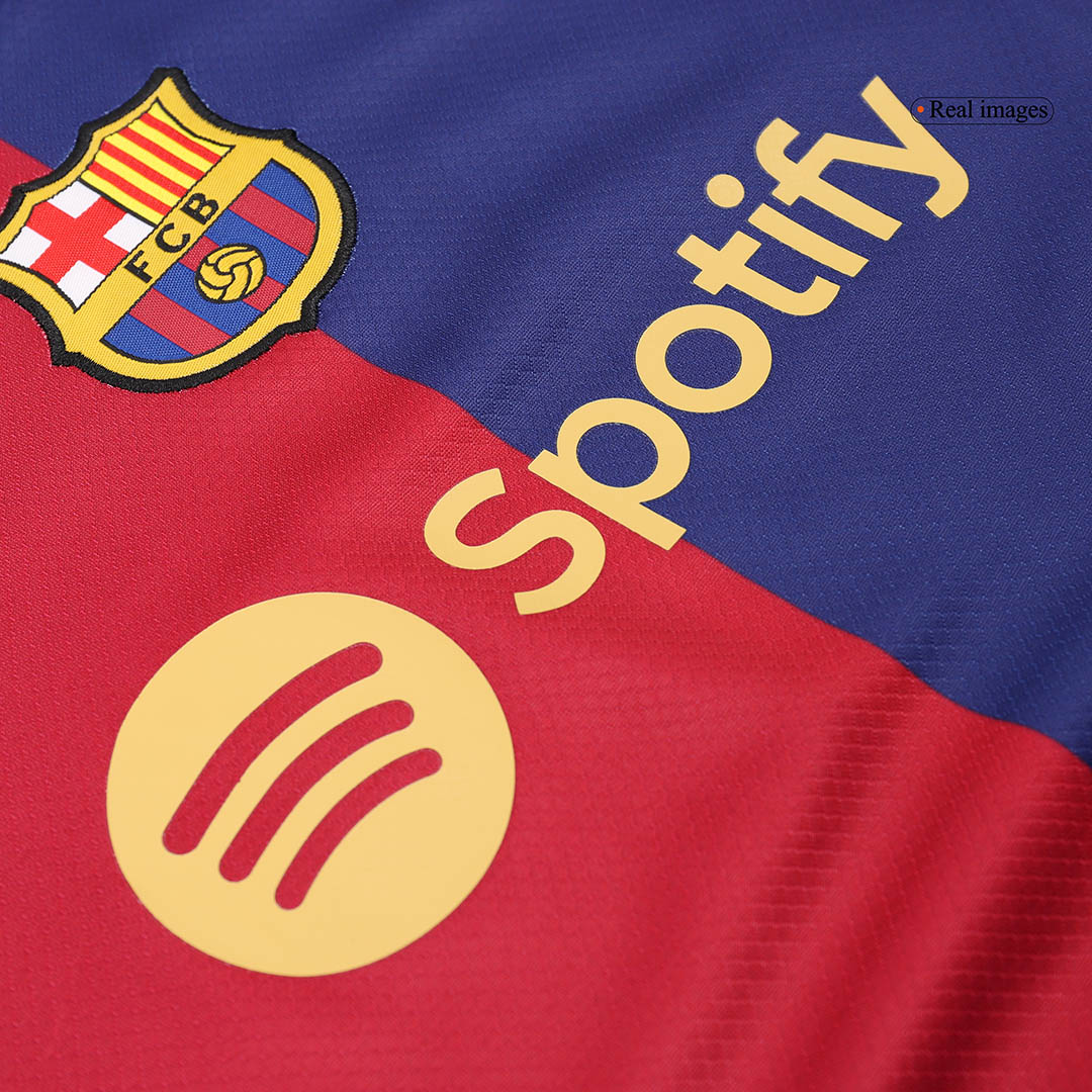 Barcelona Home Kids Soccer Jerseys Kit