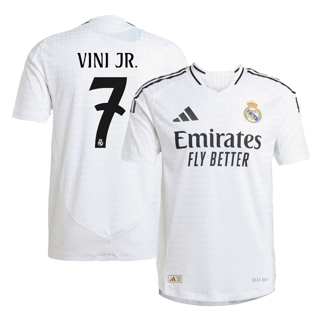 VINI JR. #7 Real Madrid Home Player Version Jersey