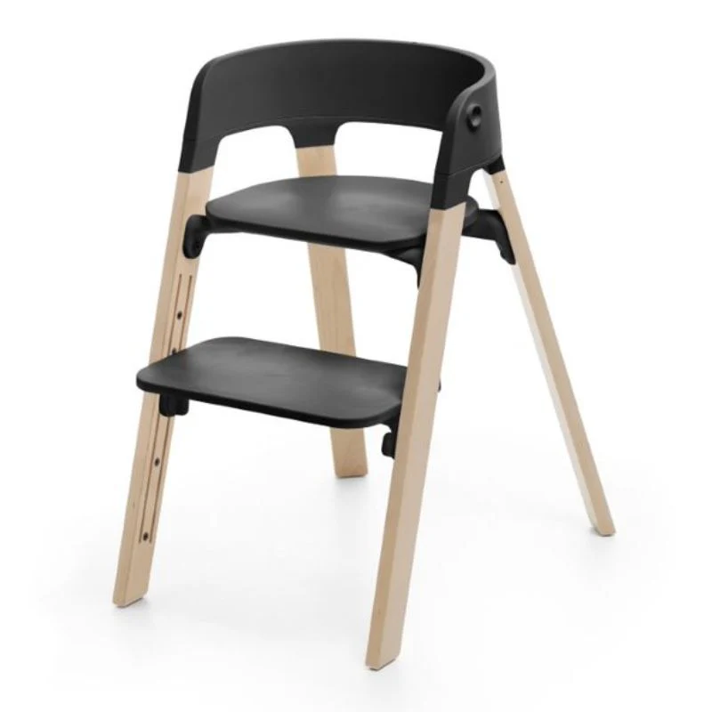 2026 Stokke Steps Adjustable High Chair – Modern Scandinavian Design, Ergonomic & Tool-Free Adjustment, Holds Up to 187 lbs