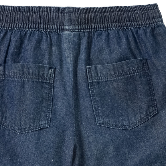 Topolino Mädchen Shorts in Denim-Optik