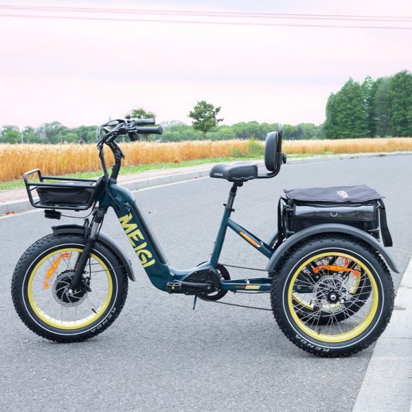 DWMEIGI MG2301 SILVERADO 20 48V/14AH 750W Foldable Fat Tire Electric Trike, 330LBS (96817362)