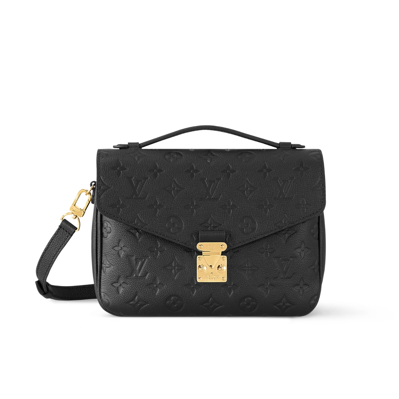Louis Vuitton Monogram Canvas Pochette M Tis Black 25Cm