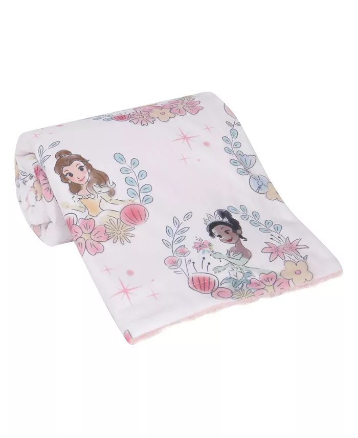 Lambs and Ivy Disney Princesses Baby Blanket - Ariel,Snow White,Cinderella,and more