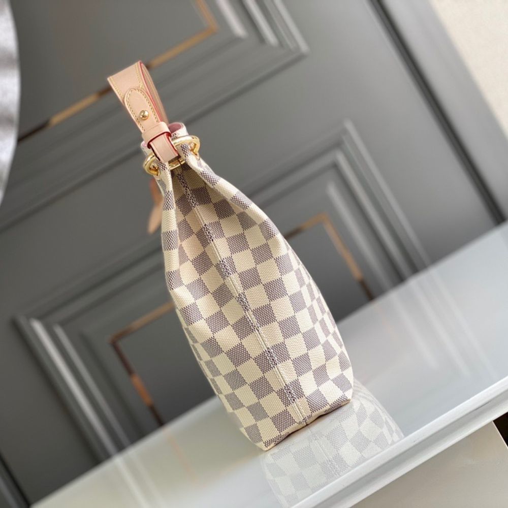 [Premium Quality] – Louis Vuitton Graceful PM Damier Azur 13.8 Inches N42249