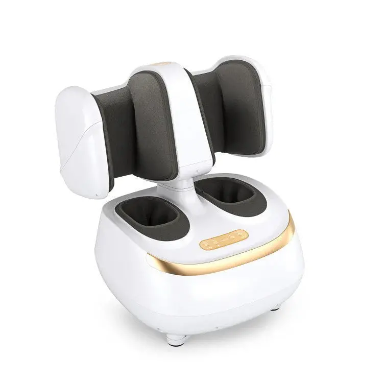 Premium Shiatsu Foot and Calf Massager with Adjustable Heat Therapy — 2-in-1 Relaxation Device