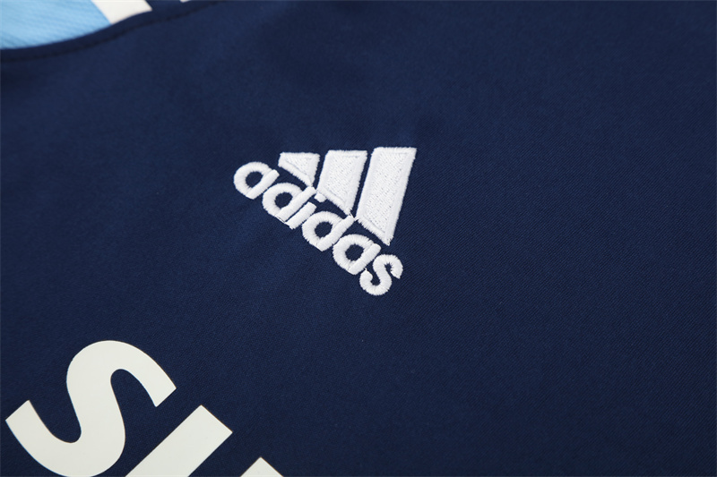 2003/04 Real Madrid Retro Short Sleeves Training Jersey - Blue 5