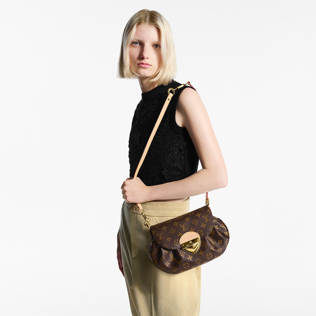 Louis Vuitton Sunset Bag Monogram Canvas with Gold Hardware 27cm/10.6in M13617
