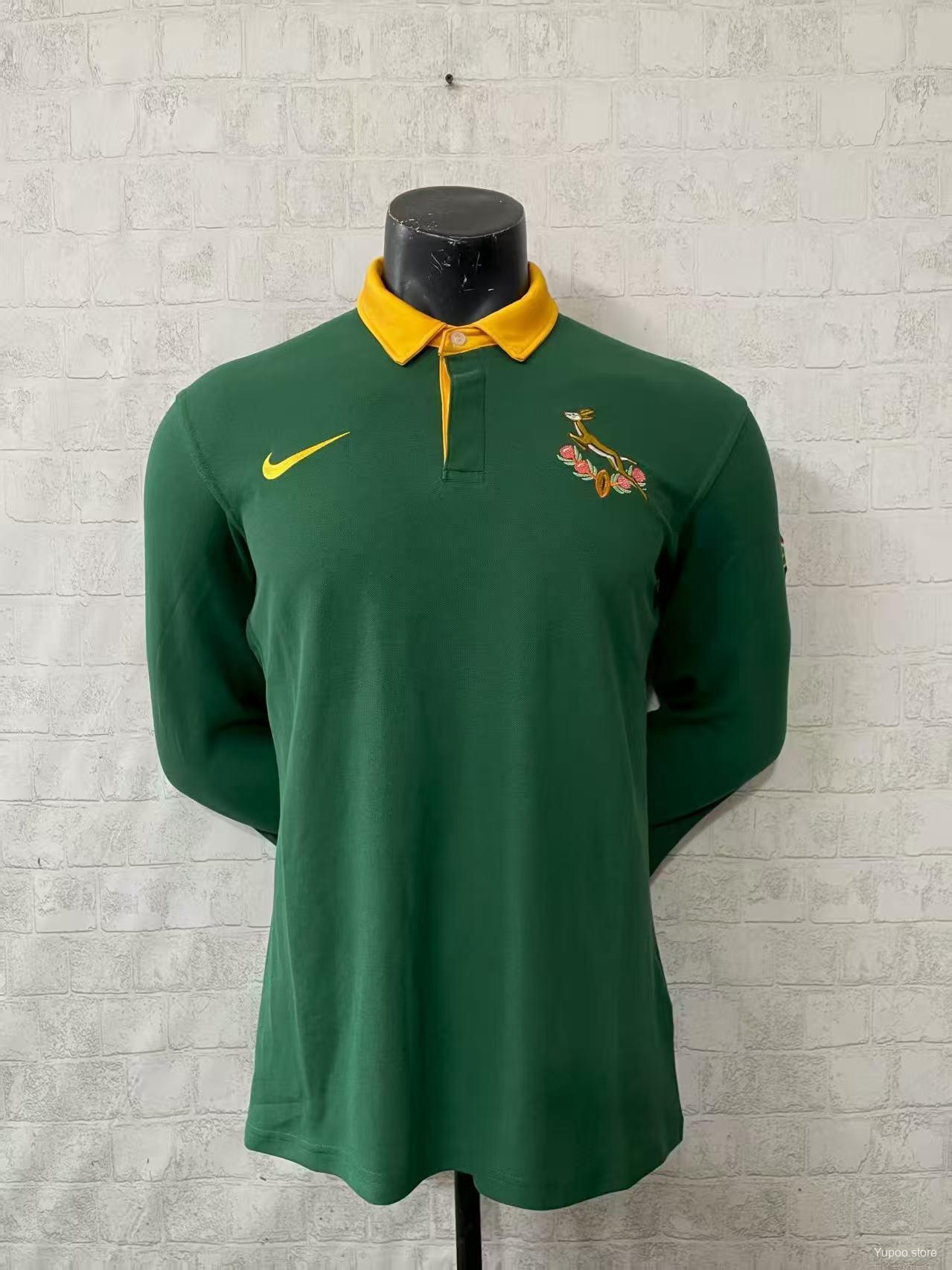 2025 South Africa T-shirt Polo Long Sleeves