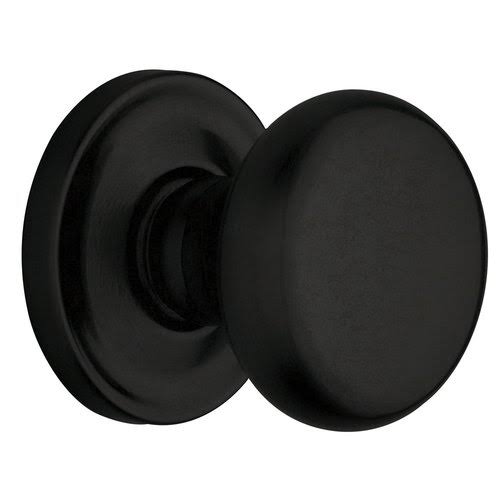 Baldwin Estate Classic Distressed Antique Nickel Full Dummy Door Knob