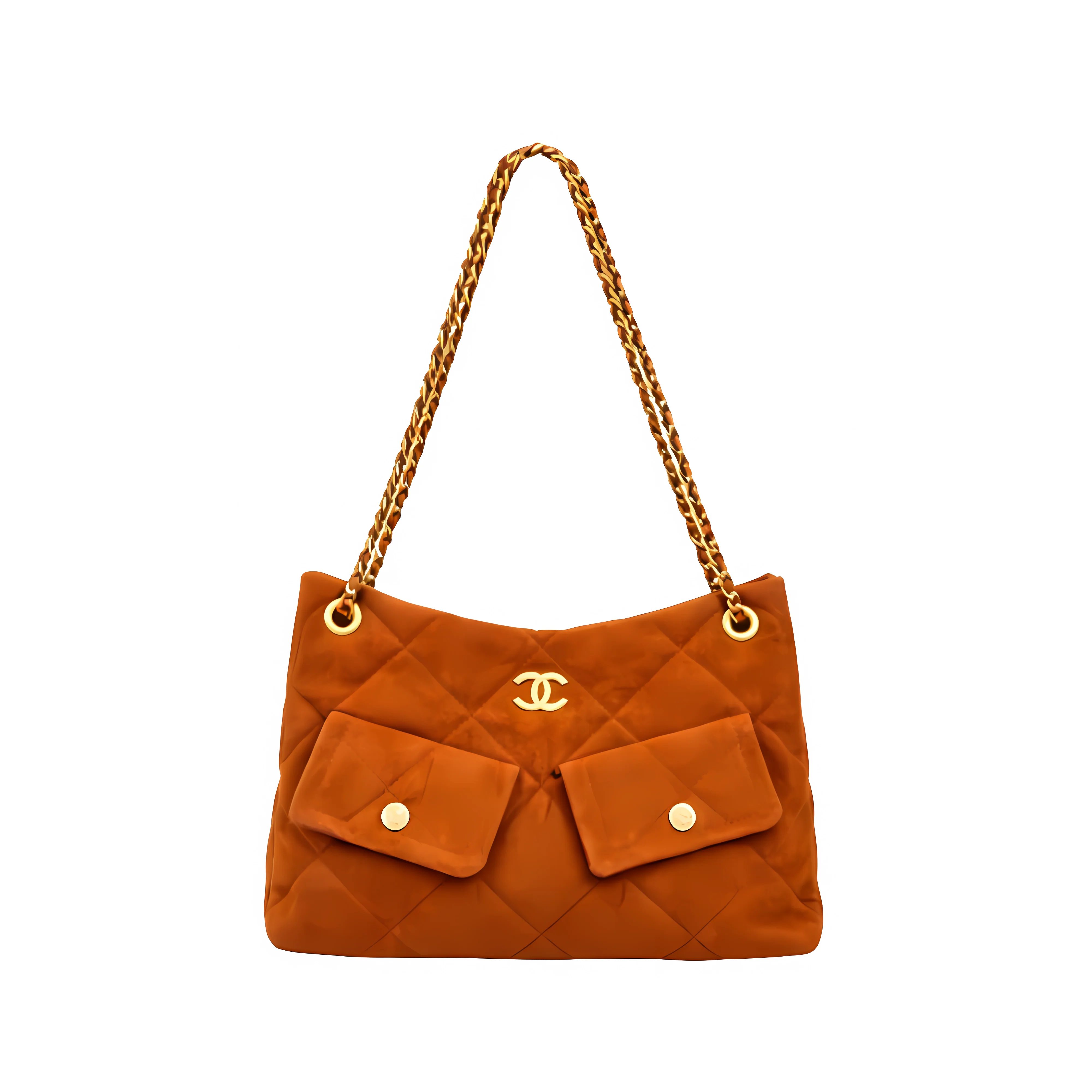 Chanel Bag | 25 Small Hobo Bag Suede Dark Brown