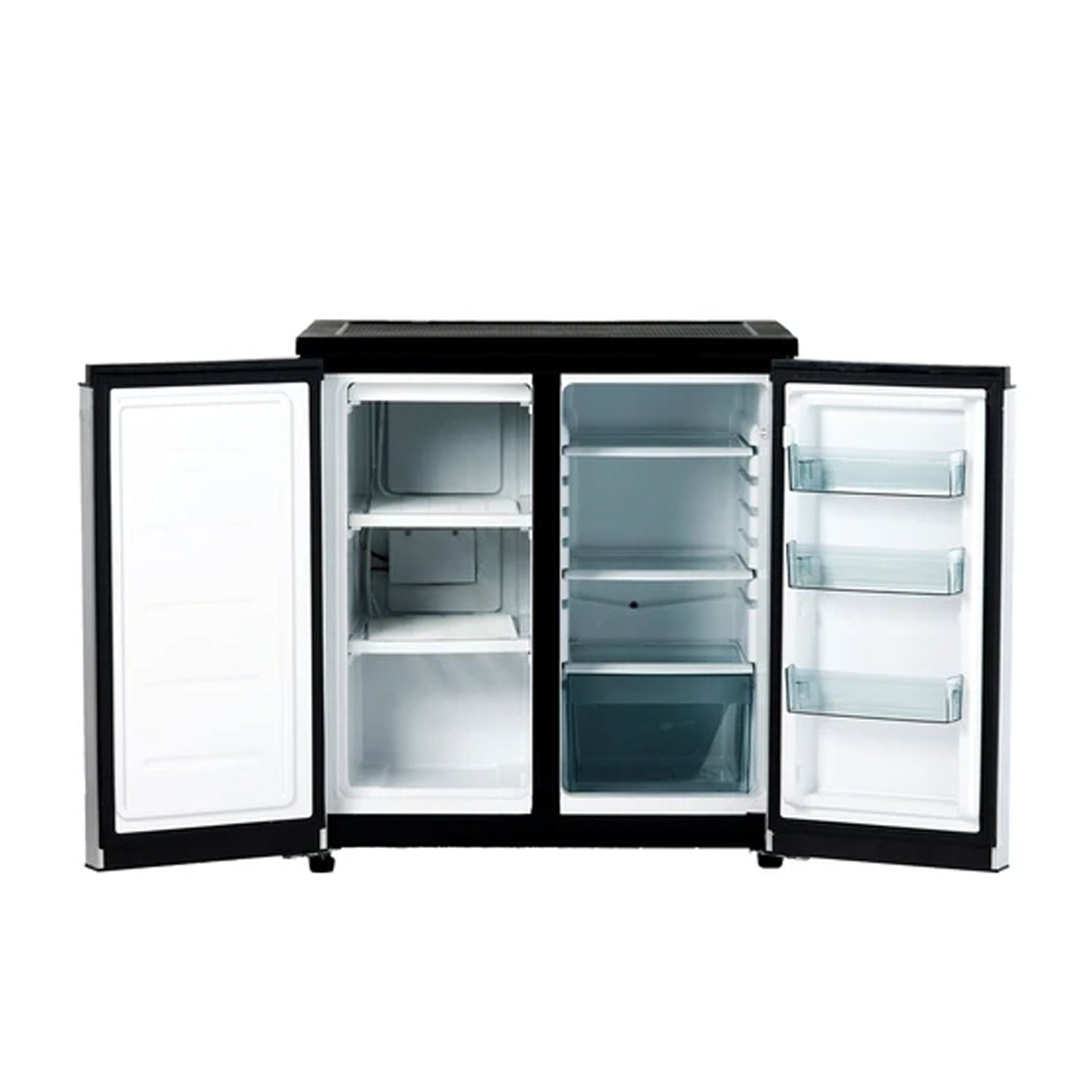 5.5 Cu Ft 2 Door Compact Mini Fridge Refrigerator Freezer (Used)