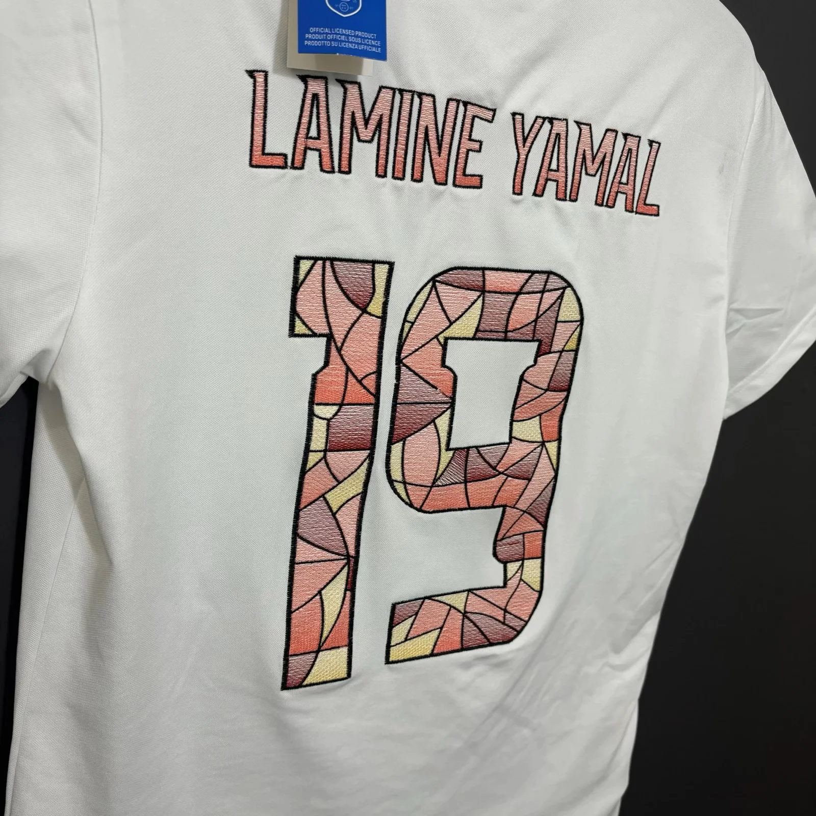 LAMINE YAMAL #19 Spain 2026 Polo Embroidered Jersey S-XXL Fan Version(No Front Number)