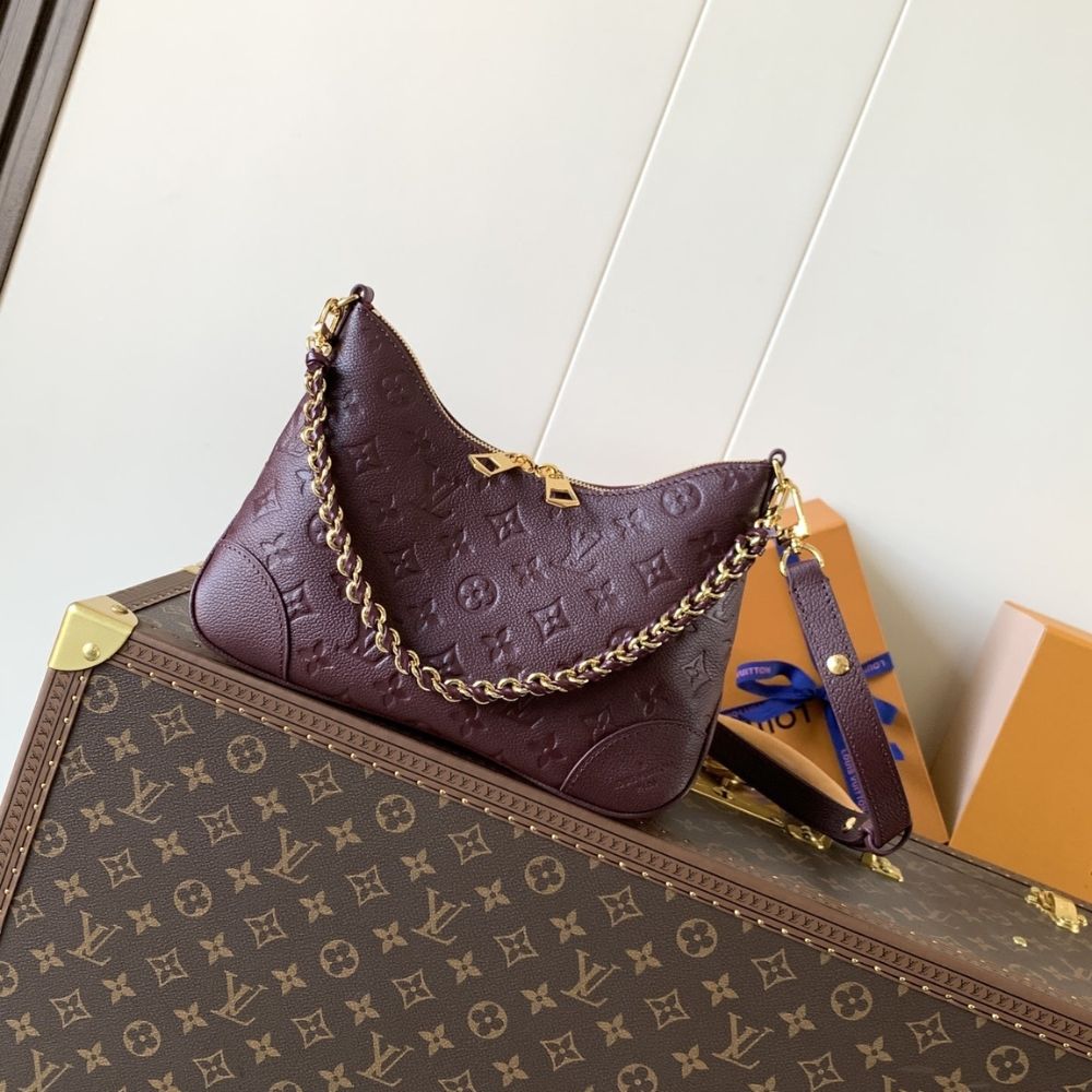 [Premium Quality] – Louis Vuitton Boulogne PM Red 11.4 Inches M25827