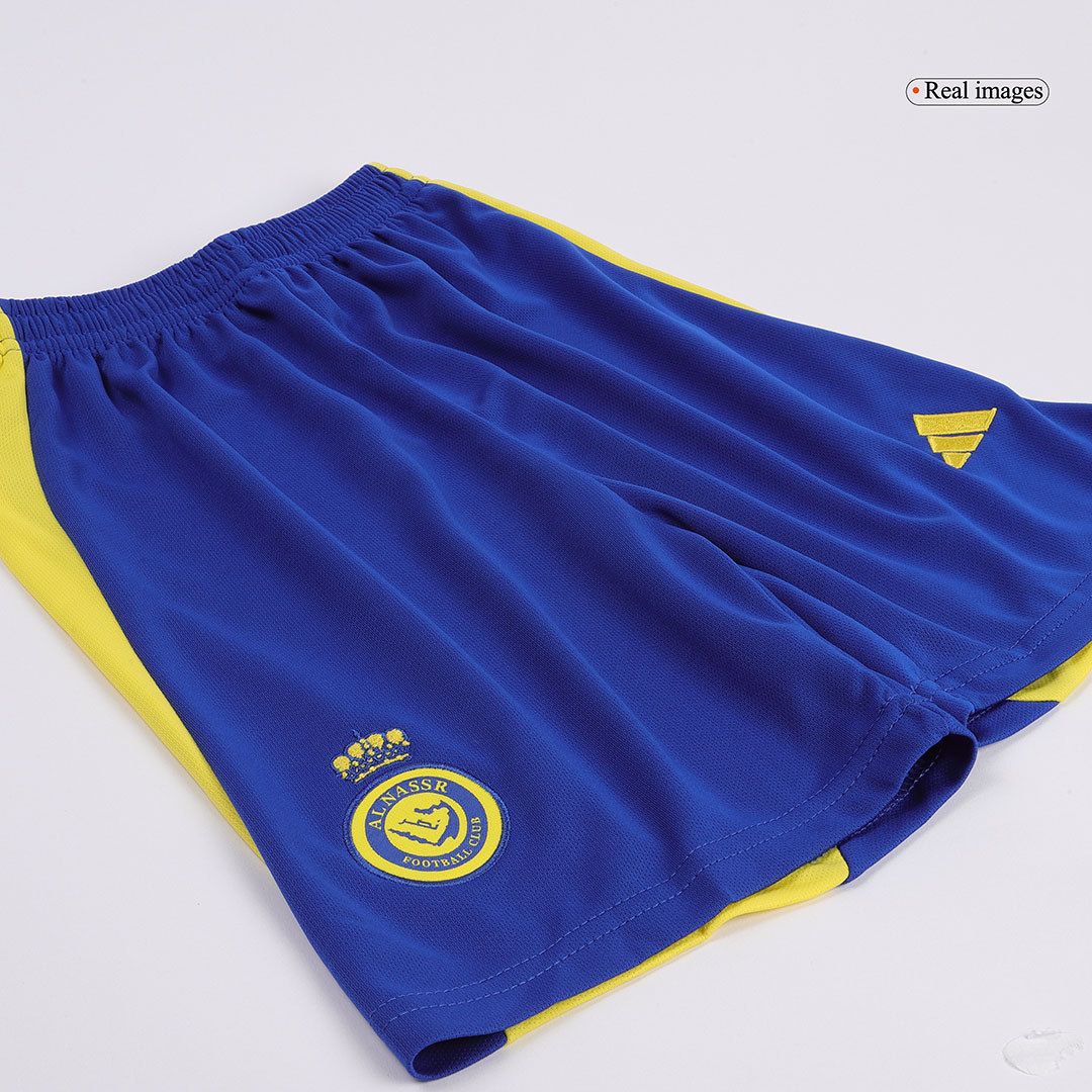 RONALDO #7 Al Nassr Home Kids Soccer Jerseys Kit - ACL