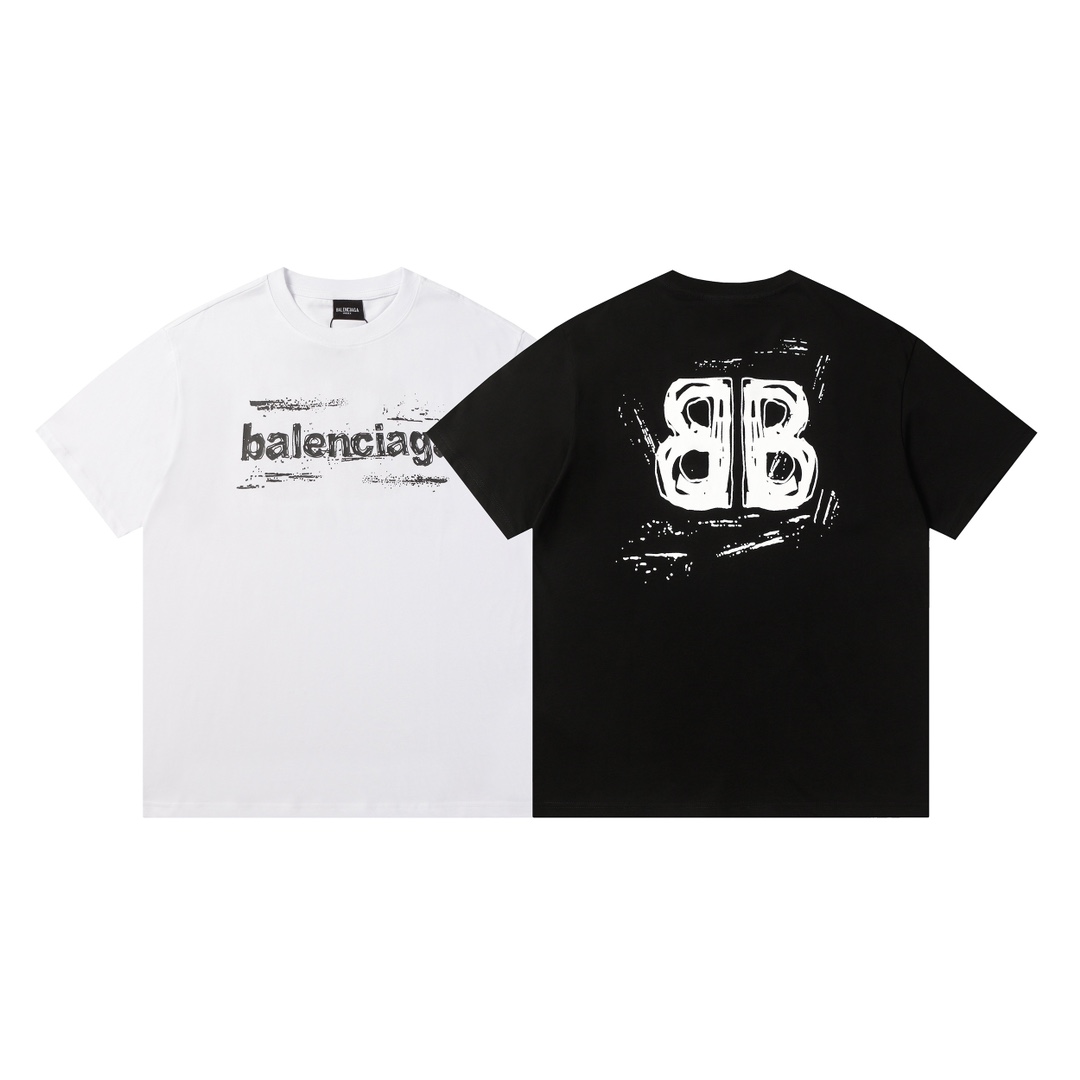 Balenciaga short-sleeved T-shirt - cnluxepick